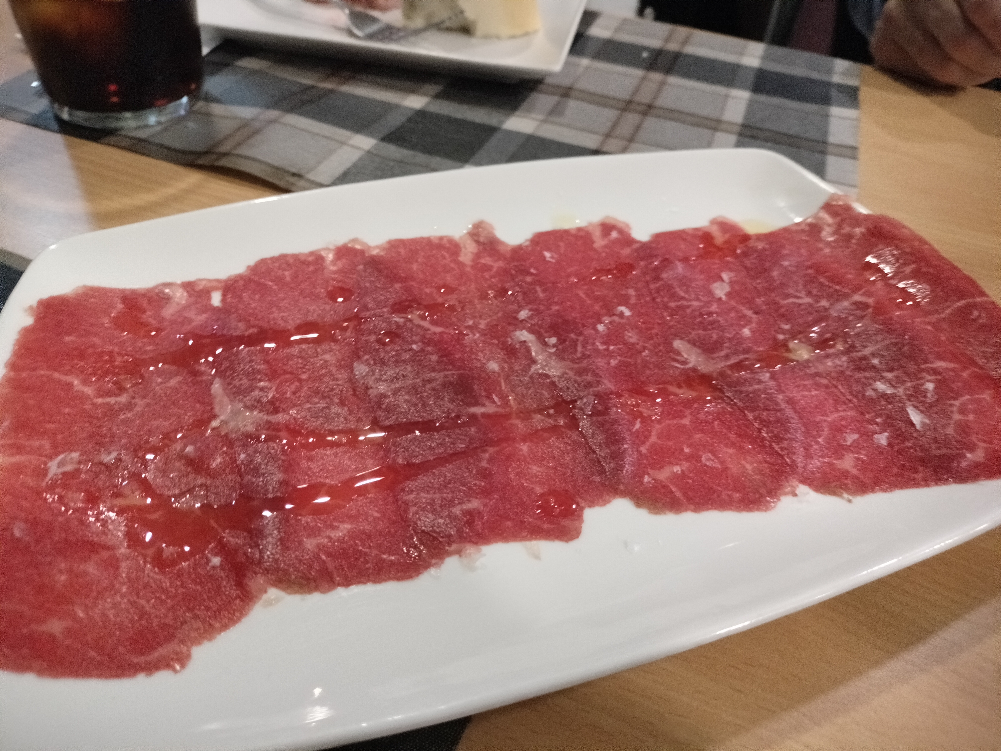 Carpaccio de chuleta