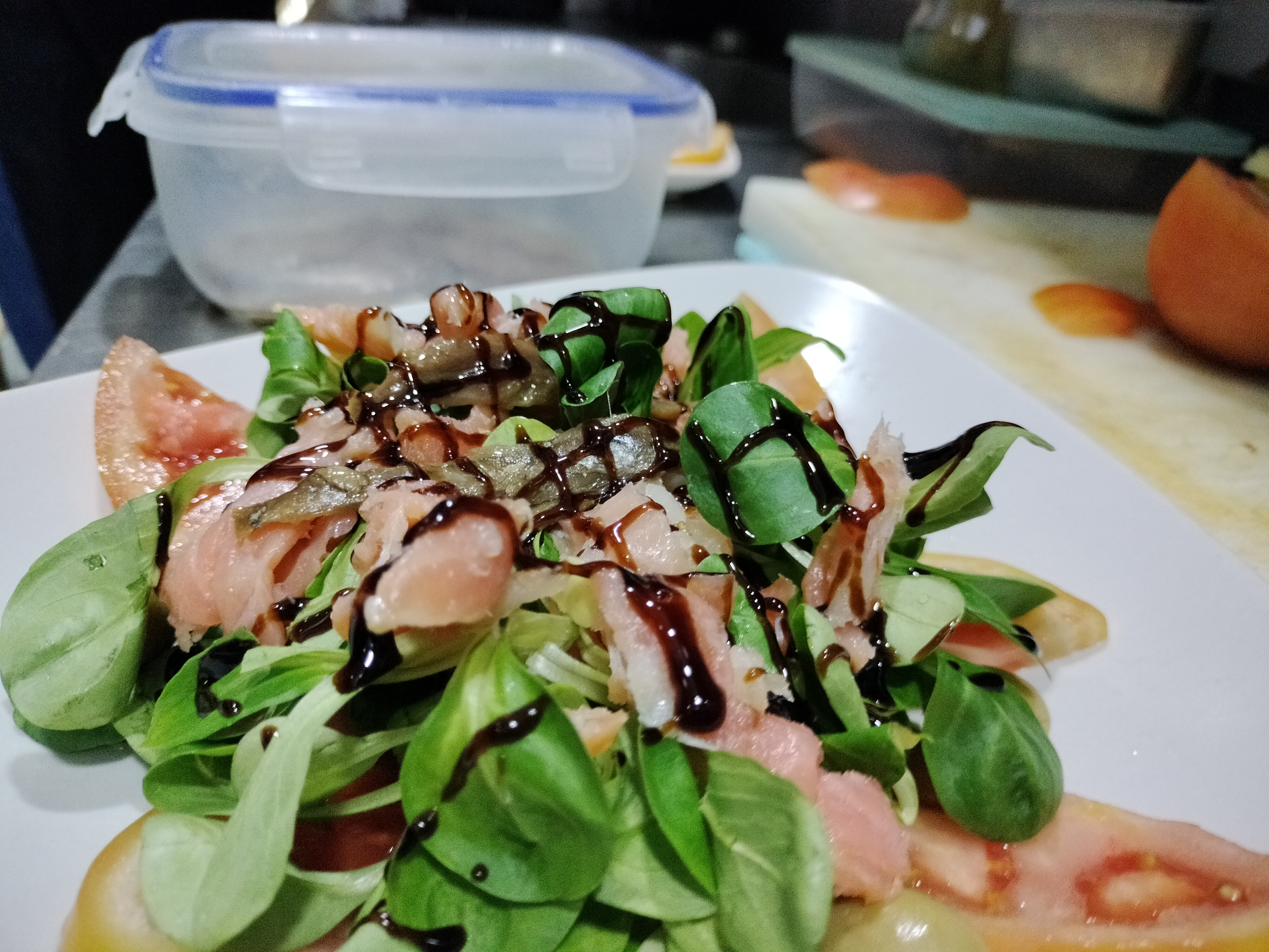 Ensalada de ahumados